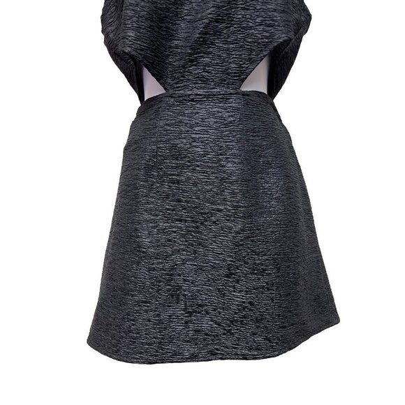 Mink Pink Christie Black Cut Out Mini Sleeveless Dress Party Women's Size Large - Picture 3 of 13